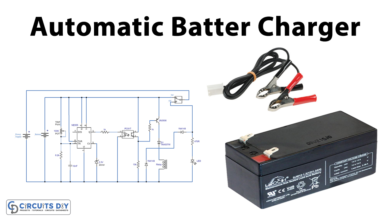 555 Universal Automatic Battery Charger