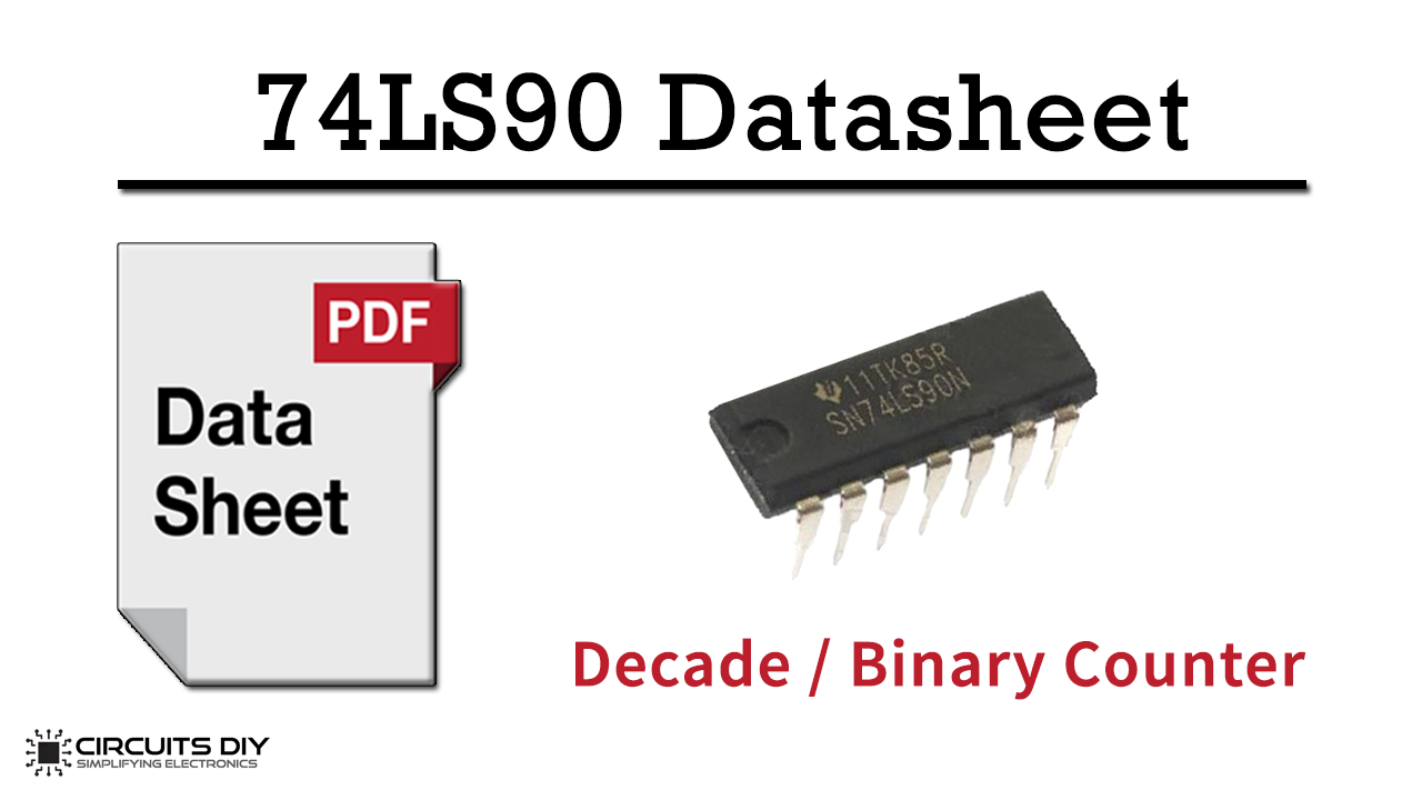 74LS90 4-Bit Binary/Decade Counter IC – Datasheet