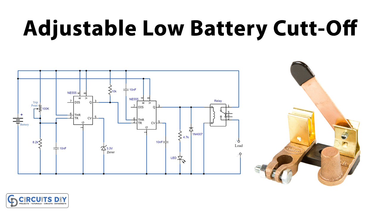Adjustable Low Battery Cutoff For All Rechargeable Batteries