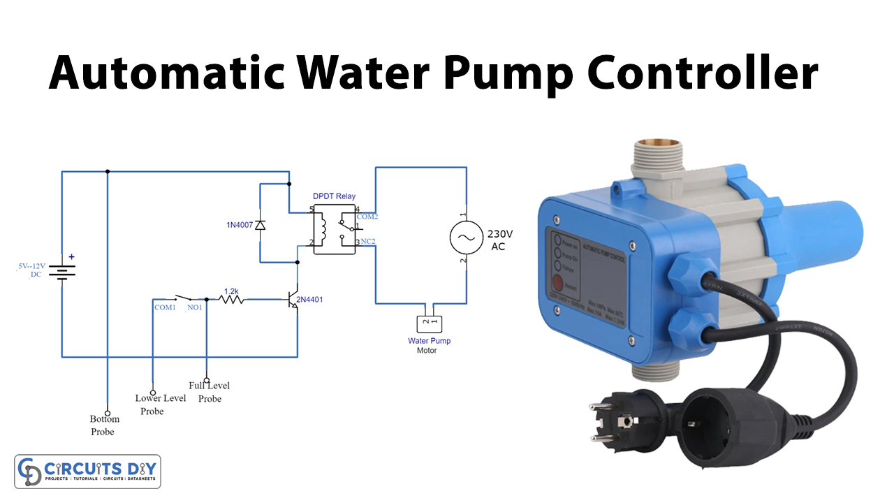 ic 555 water level controller