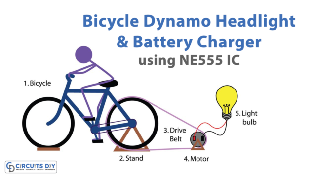 Bicycle Dynamo Headlight & Battery Charger