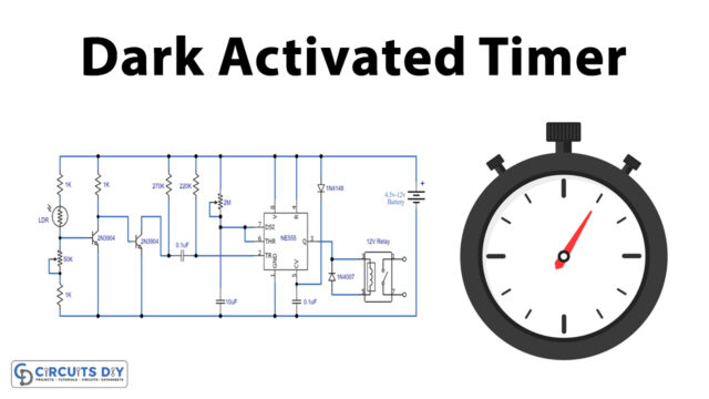 Dark-Activated-Timer-using-555-IC