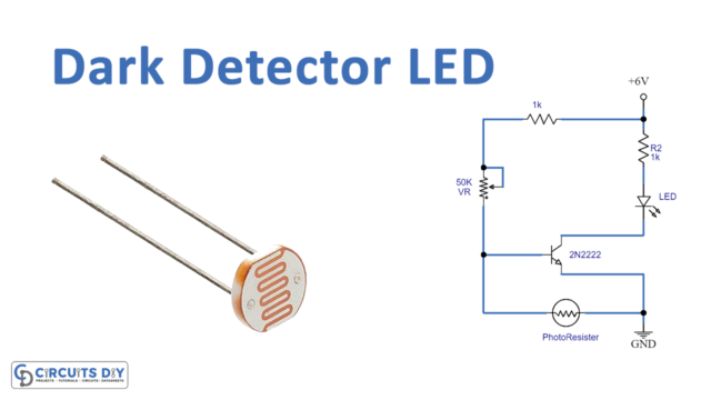 Dark Detector LED LDR