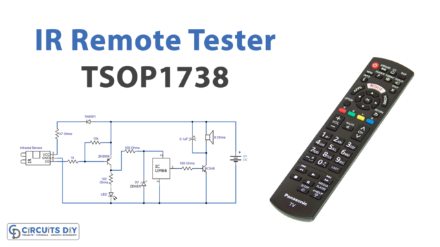 IR Remote Tester tsop1738