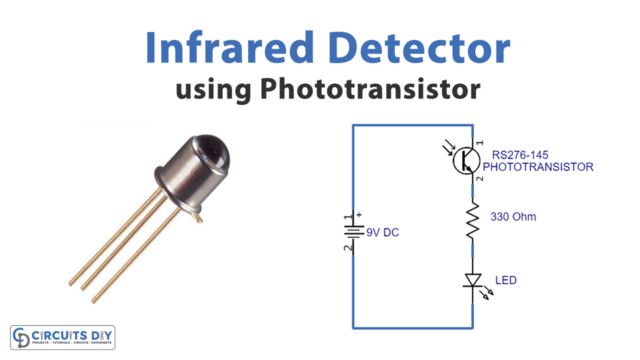 Infrared Detector using Phototransistor