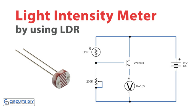 Light Intensity Meter using LDR