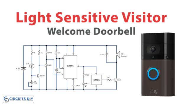 Light Sensitive Visitor Welcome Doorbell