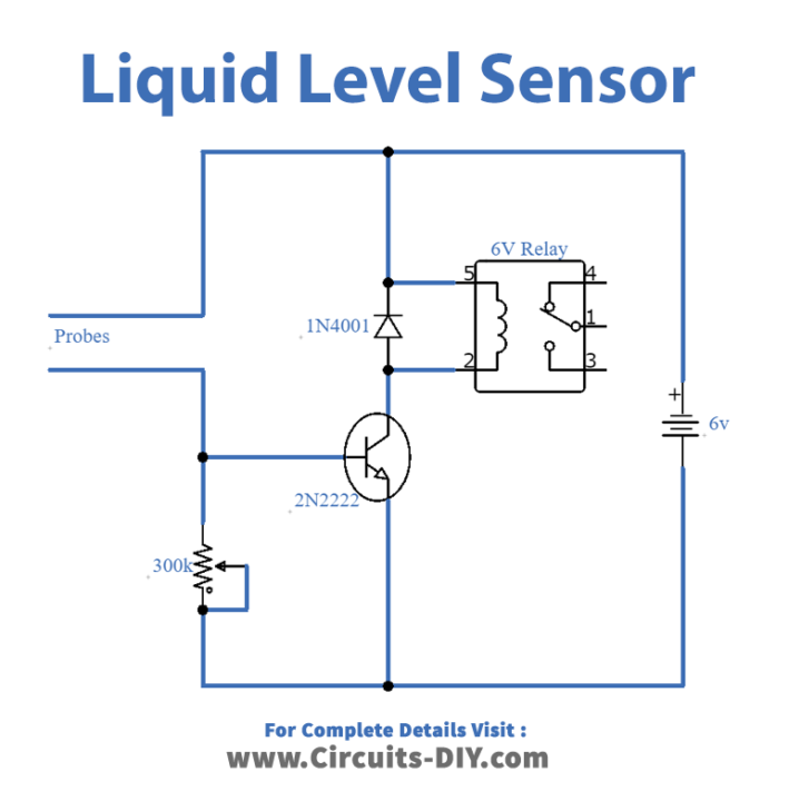 Liquid level Sensor Circuit