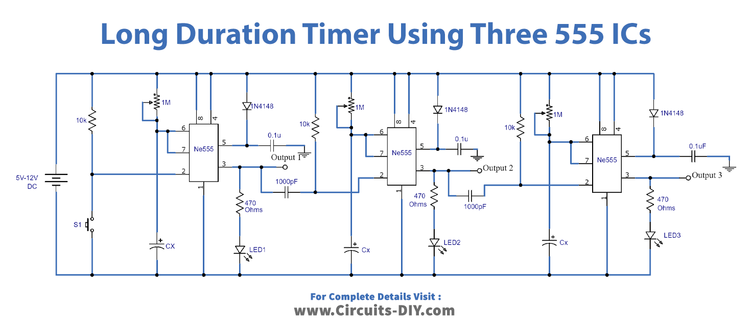 Long Duration Timer Circuit