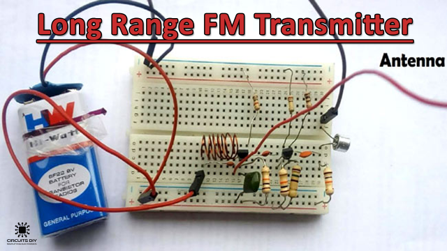 Long Range FM transmitter Circuit