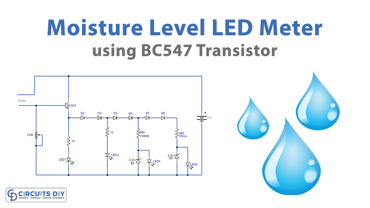 Moisture Level LED Meter