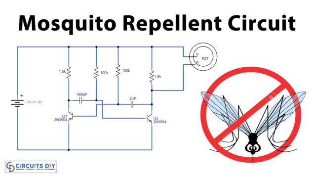 Mosquito-Repellent-Circuit-Using-2N3904-Transistors