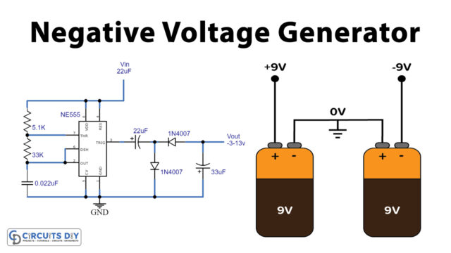 Negative-Voltage-Generator-Using-555-IC