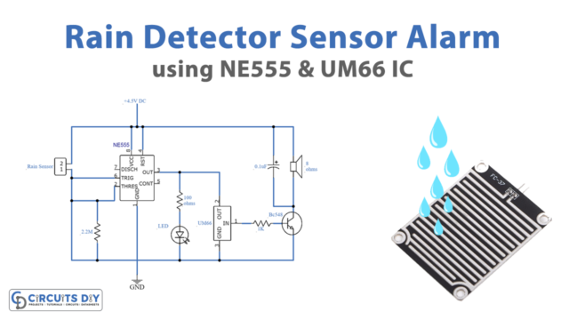Rain Detector Sensor Alarm