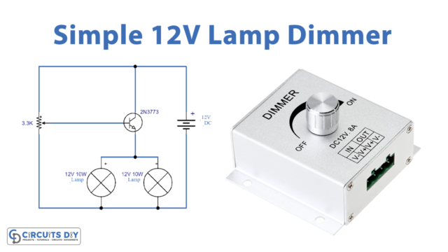 Simple 12V Lamp Dimmer