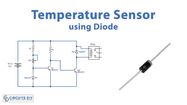 Temperature-Sensor-Using-1n4007-Diodes