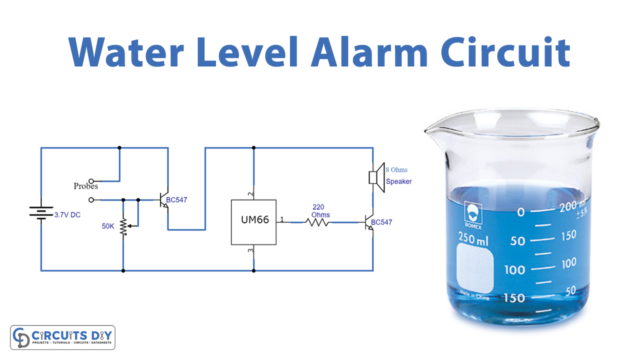 Water Level Alarm Circuit-UM66