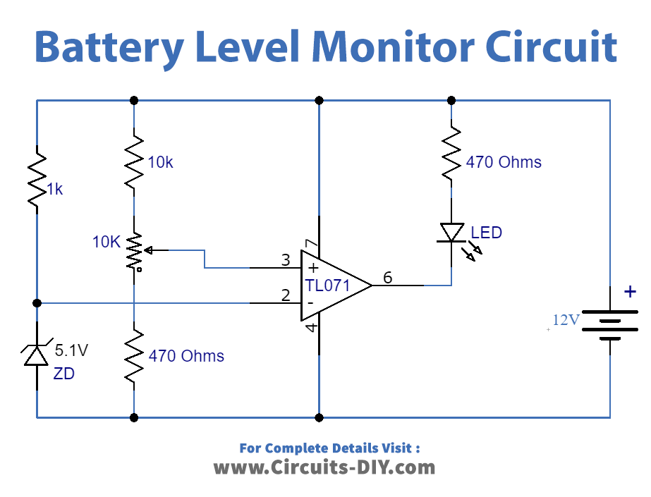 Battery Level Monitor Circuit-1