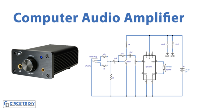 Computer Audio Amplifier with Preamplification