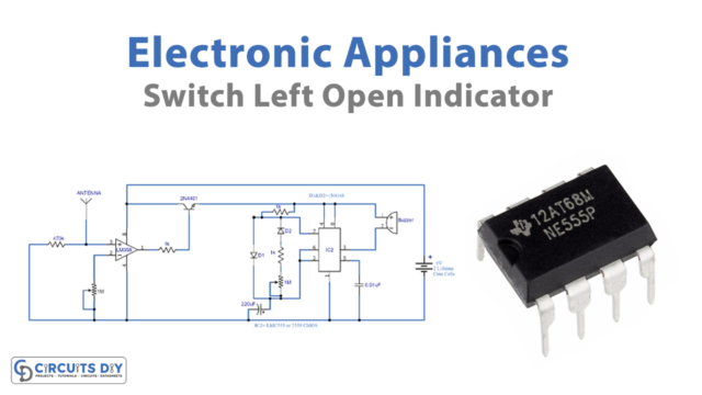 Electronic Appliances Switch Left open Indicator