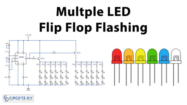 Flip-Flop-flashing-of-many-LEDs-with-NE555