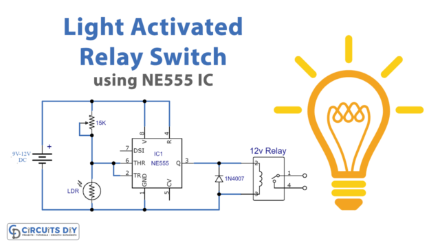Light Activated Relay Switch