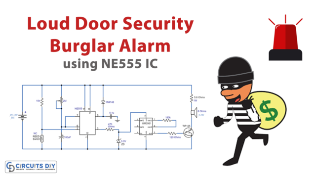 Loud Door Security Burglar Alarm
