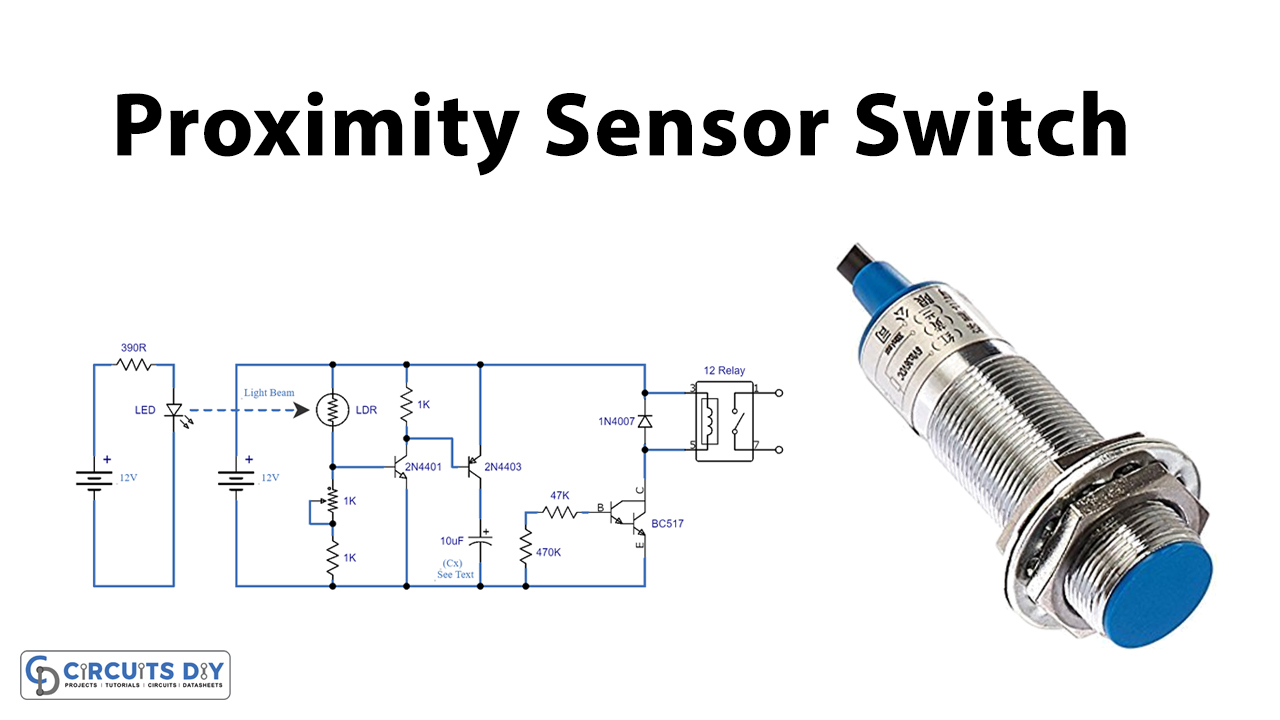 Proximity-Sensor-Switch-Using-BC517-Darlington-Transistor