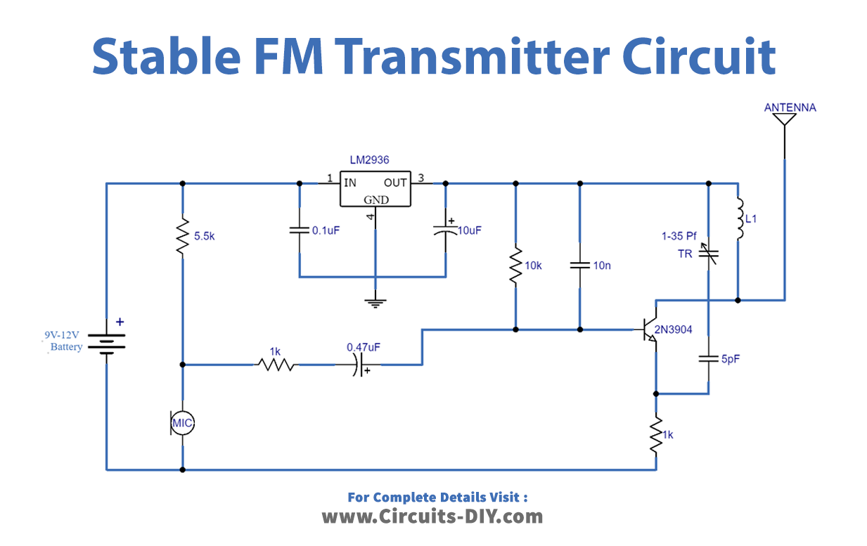 Stable FM Transmitter Circuit