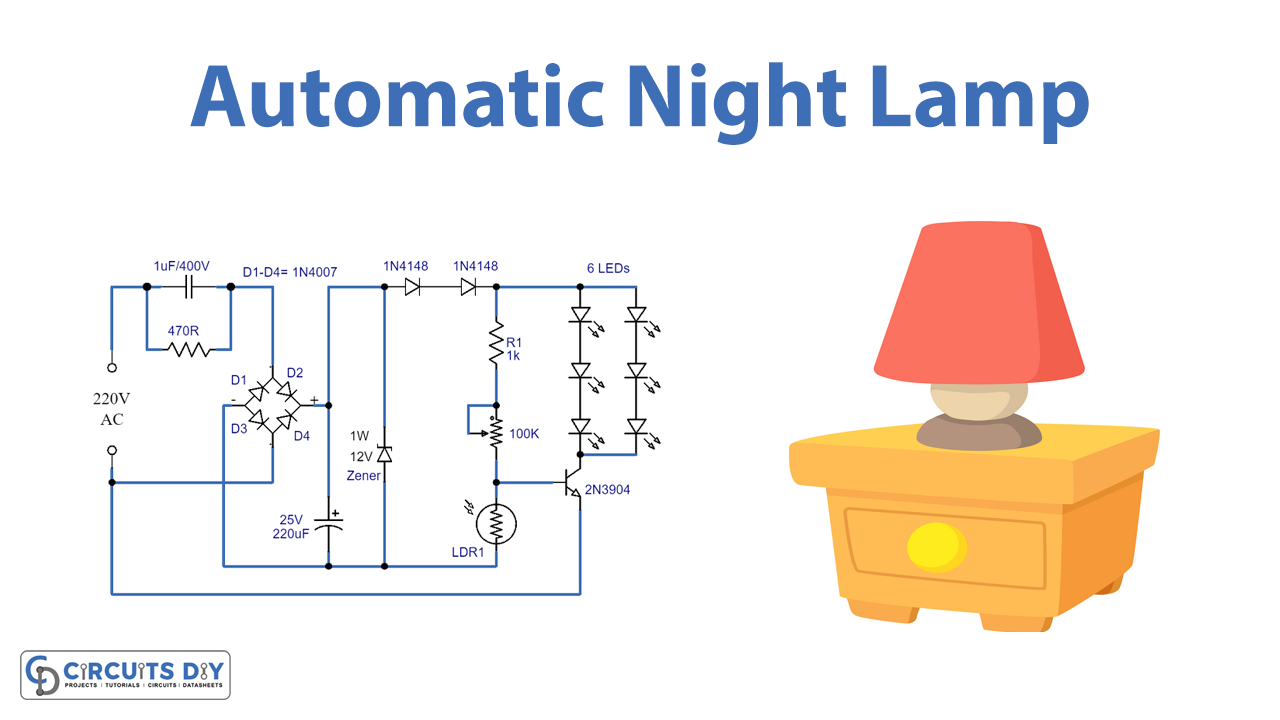 automatic night lamp