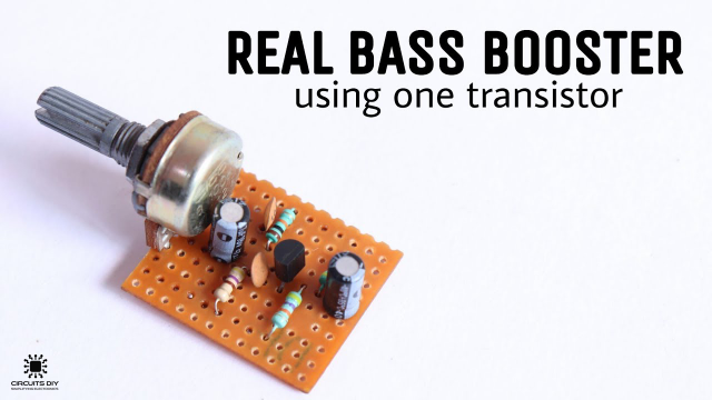 bass booster pre amplifier