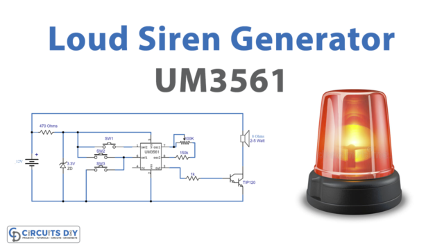 loud siren generator um3561