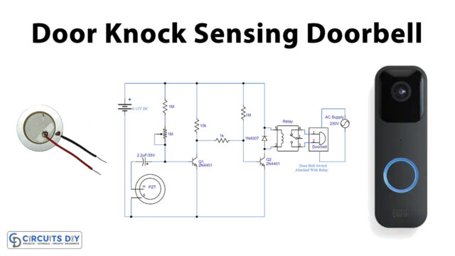 Door-Knock-Sensing-Doorbell-using-piezoelectric-Sensor