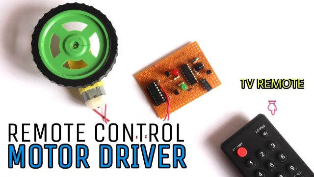 rc remote control motor driver