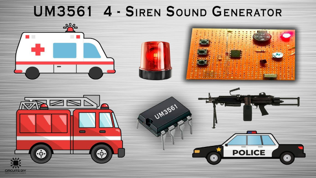 siren sound generator um3561