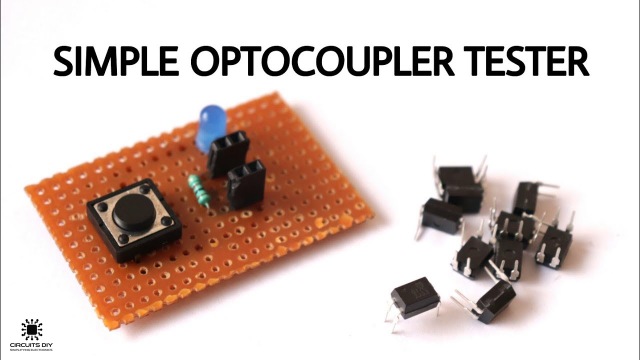 optocoupler tester circuit