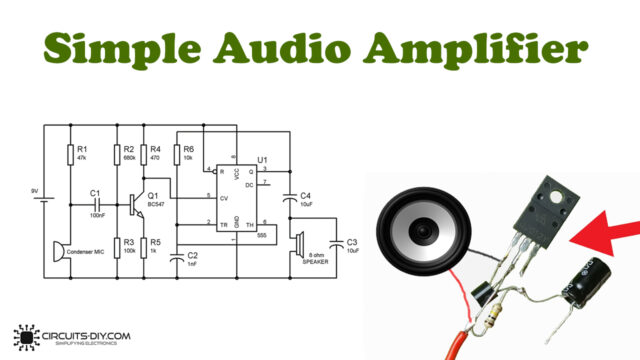 simple-audio-amplifier-electronic-project
