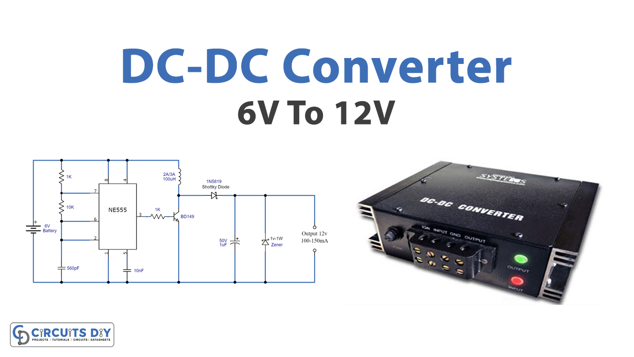 8 How to convert 12V to 6V step down circuit diagram