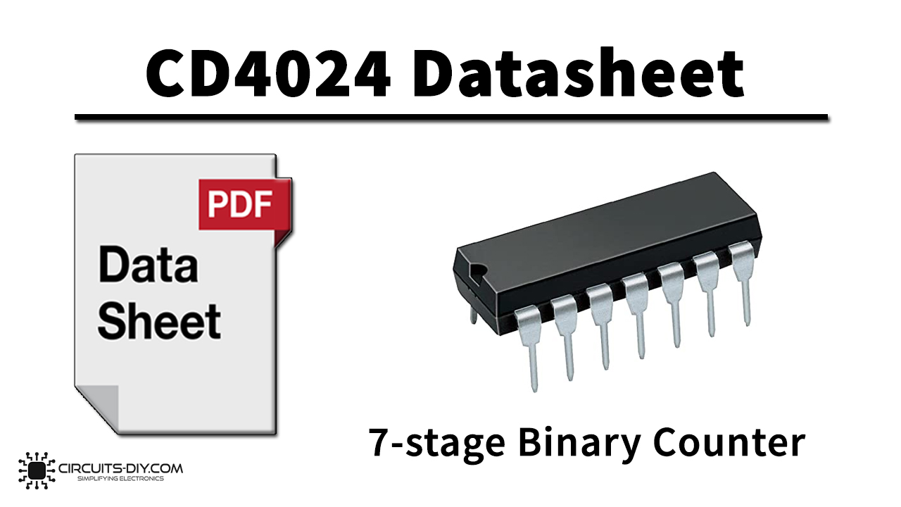 CD4024 7-stage Binary Counter – Datasheet