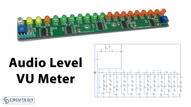 LED-Audio-Level-VU-Meter-Using-Transistors