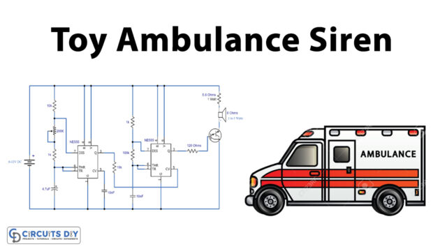 Toy-Ambulance-Siren-Using-555-IC