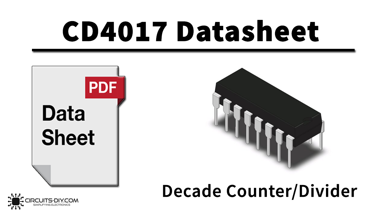 CD4017 Decade Counter Divider – Datasheet
