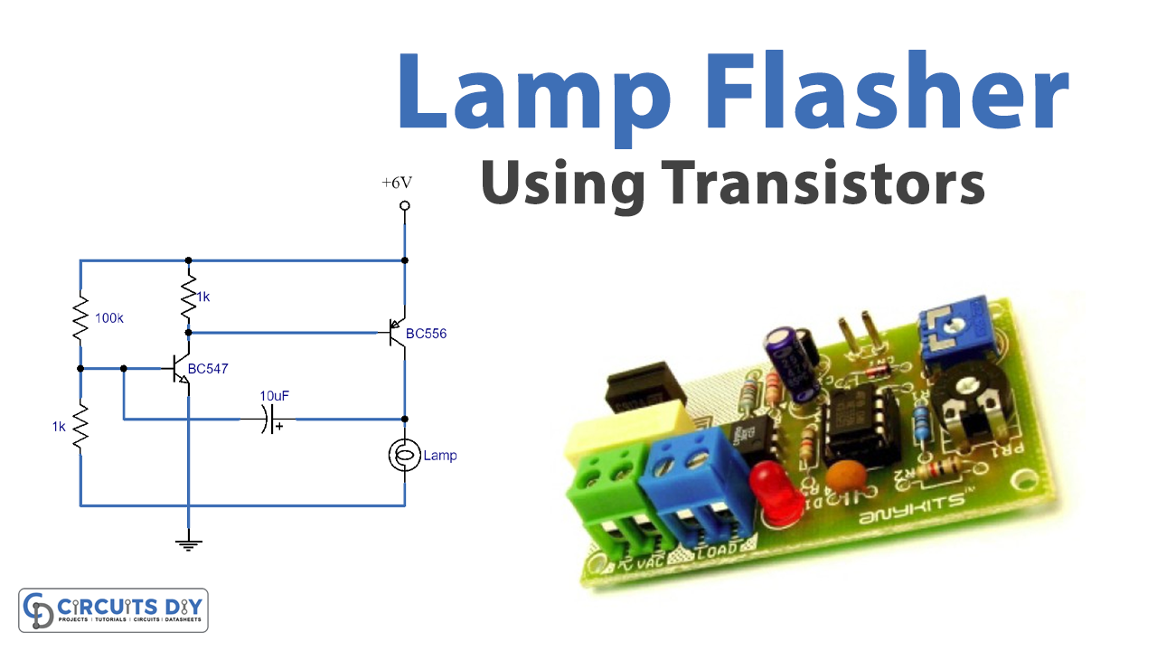 lamp-flasher-circuit-transistors