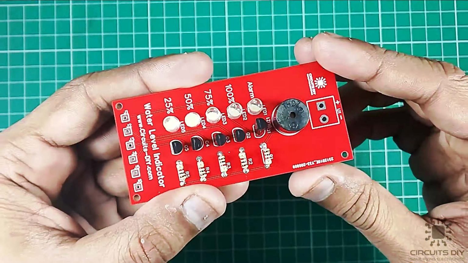 Simple Water Level Indicator Electronics Projects