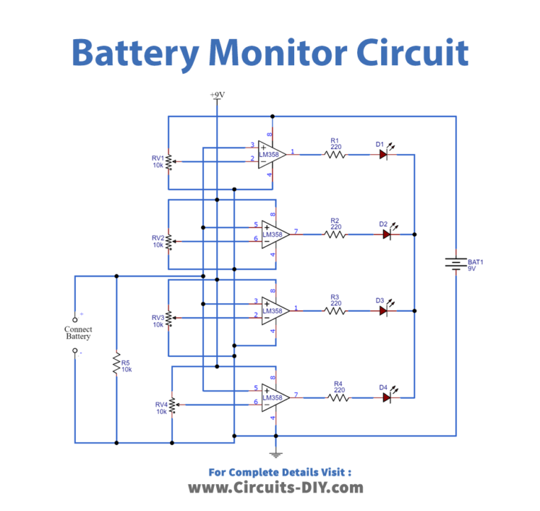 Battery Monitor Circuit_Diagram-Schematic