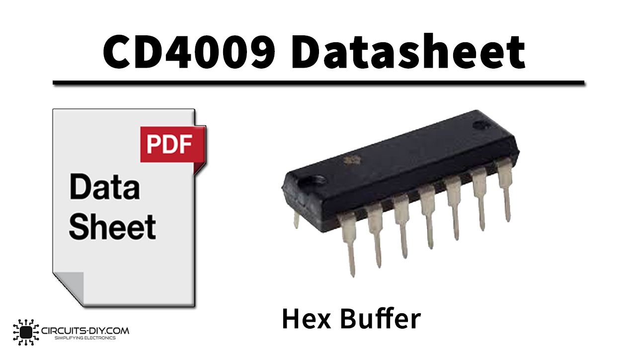 CD4009 Hex Buffer – Datasheet
