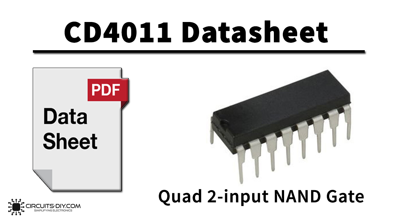 CD4011 Quad 2-input NAND Gate – Datasheet