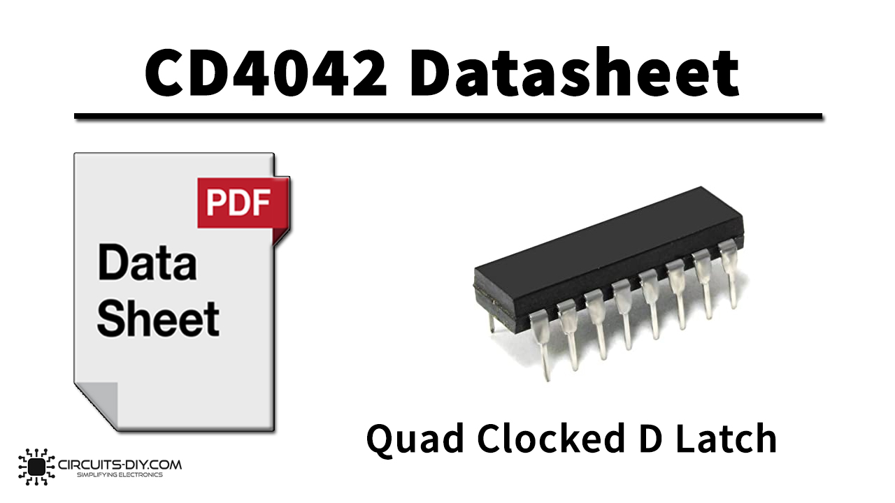 CD4042 Quad Clocked D Latch – Datasheet