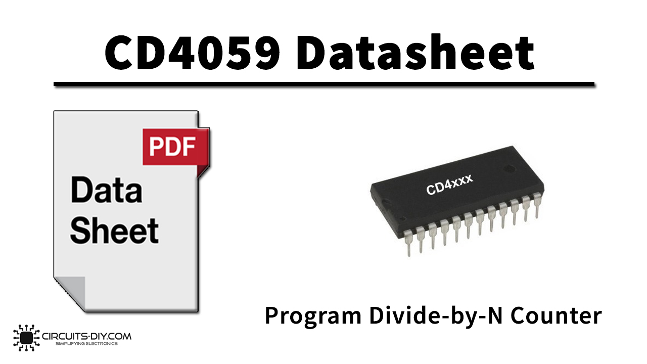 CD4059 Datasheet