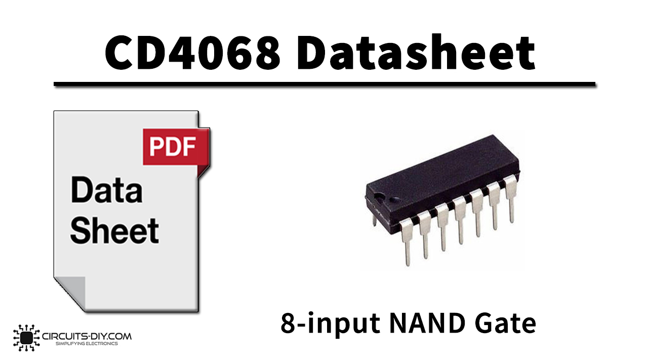 CD4068 8-input NAND Gate – Datasheet